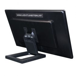 Flatscreen - Monitor 24 Zoll (60cm) Full-HD mit Tischfuß Rückseite